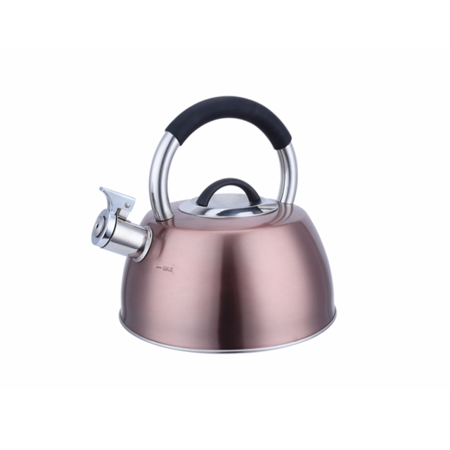 YS-WJK019 高品质热销不锈钢鸣响水壶，茶壶